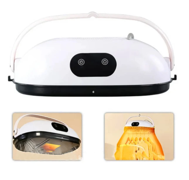 Séchoir à linge pliable portable - Séchoir rapide portable à minuterie intelligente