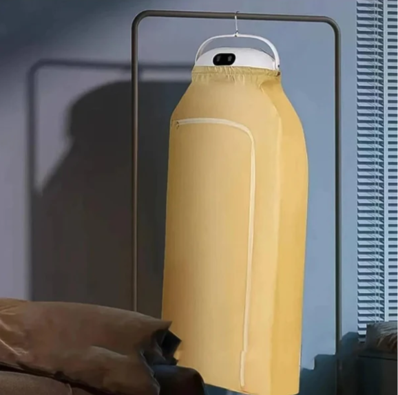 Séchoir à linge pliable portable - Séchoir rapide portable à minuterie intelligente